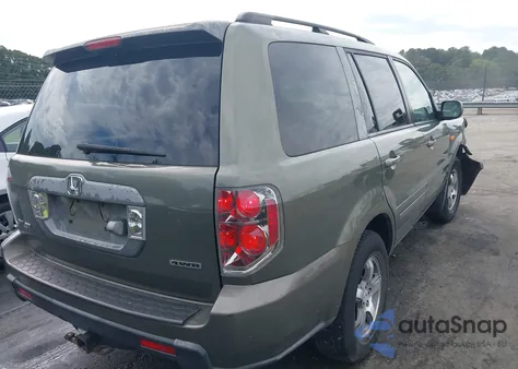 2007 Honda Pilot Ex-L из США, поврежденный, VIN 5FNYF18767B011279